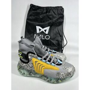 MLO XTC T100 Gray yellow Lifestlye Athletic Workout Shoes Men's Size 43 (US 10)